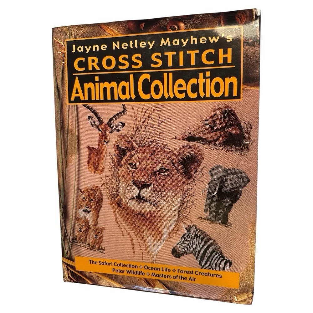 Jayne Netley Mayhew's Cross Stitch Animal Collection HB Book‎